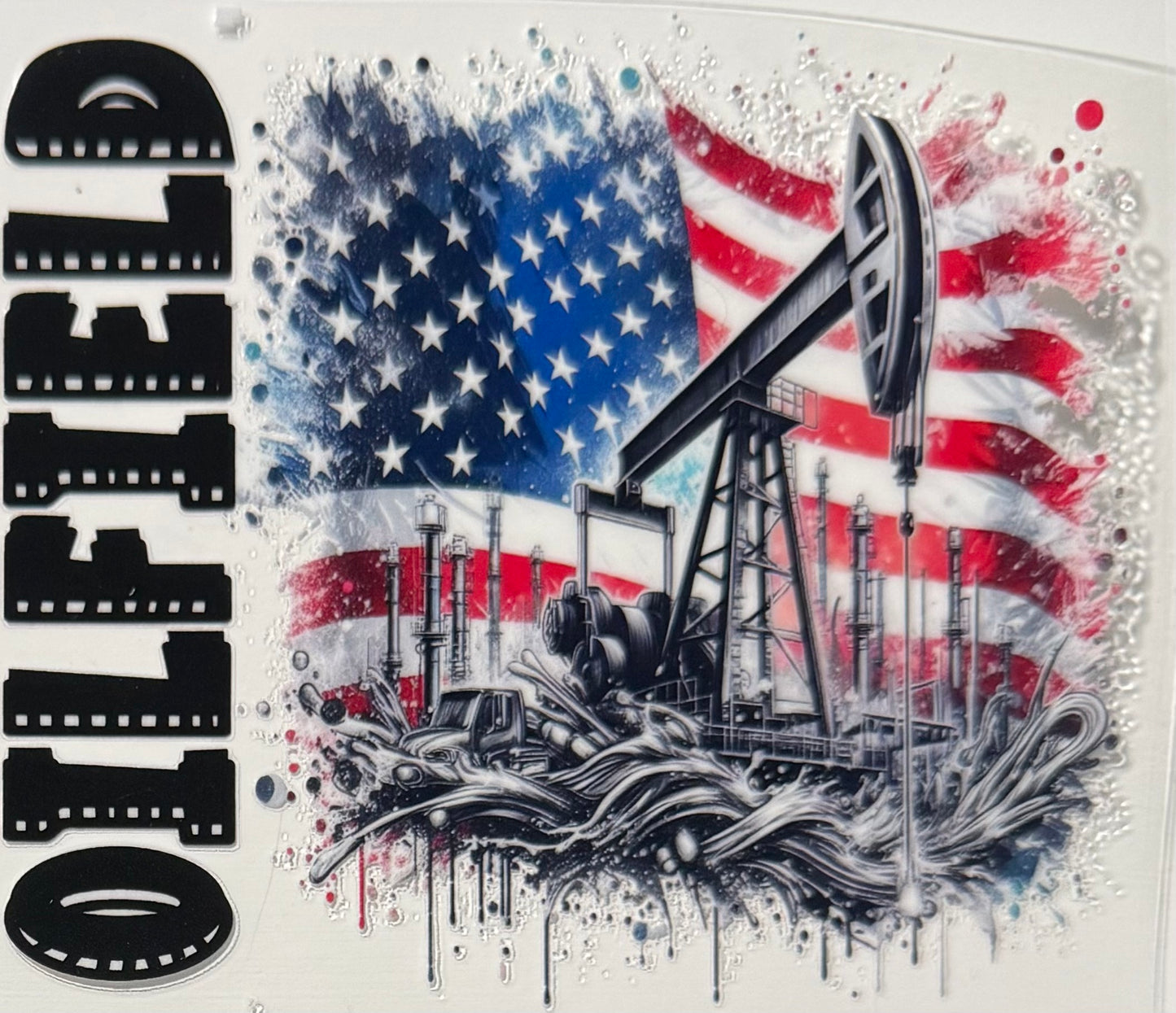 OILFIELD FLAG