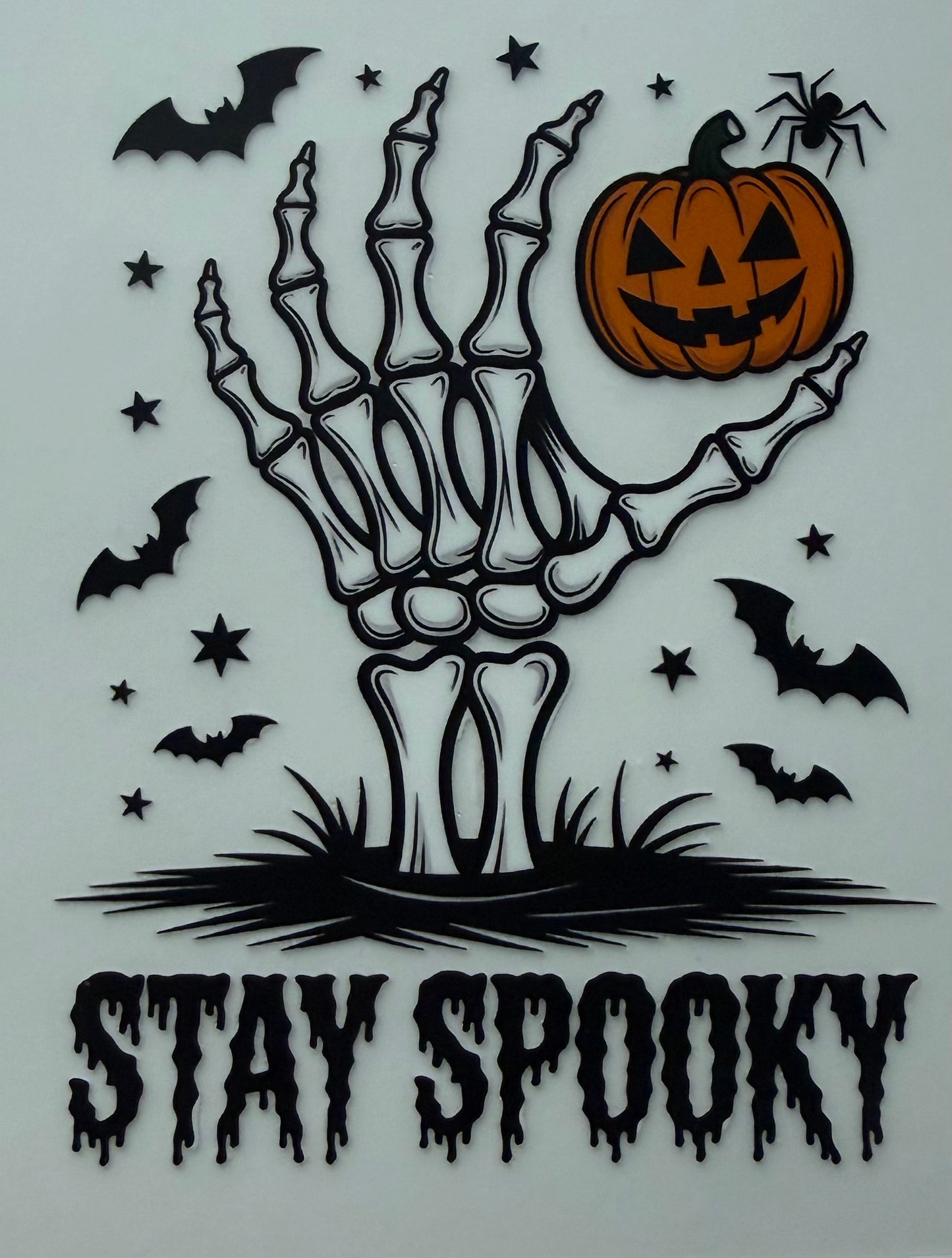 STAY SPOOKY HAND POCKET