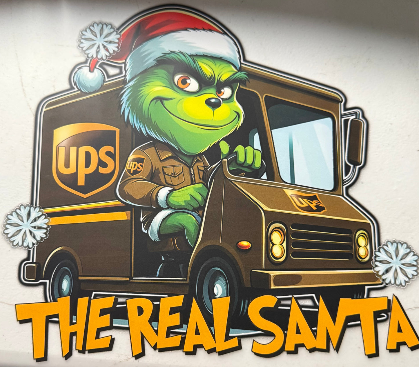 UPS THE REAL SANTA