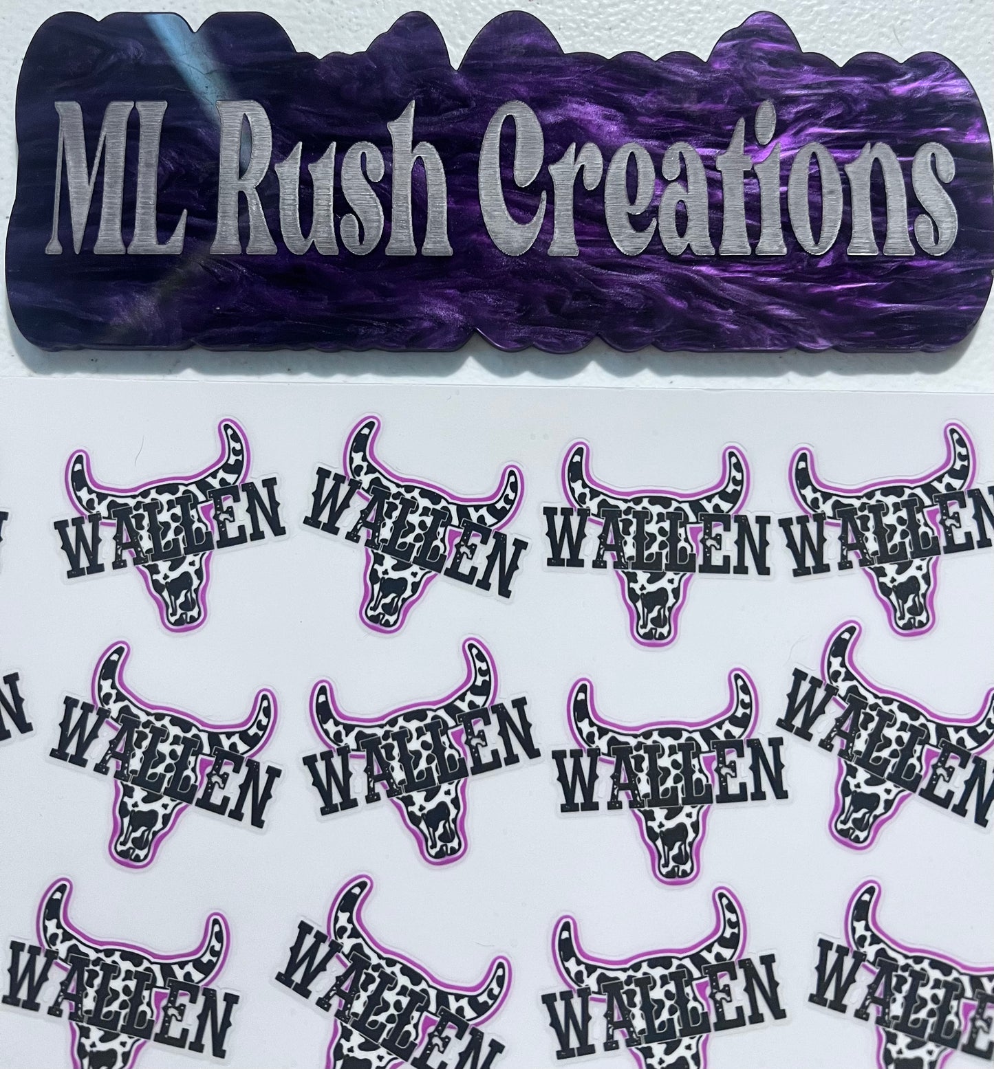 Wallen Pink Skulls