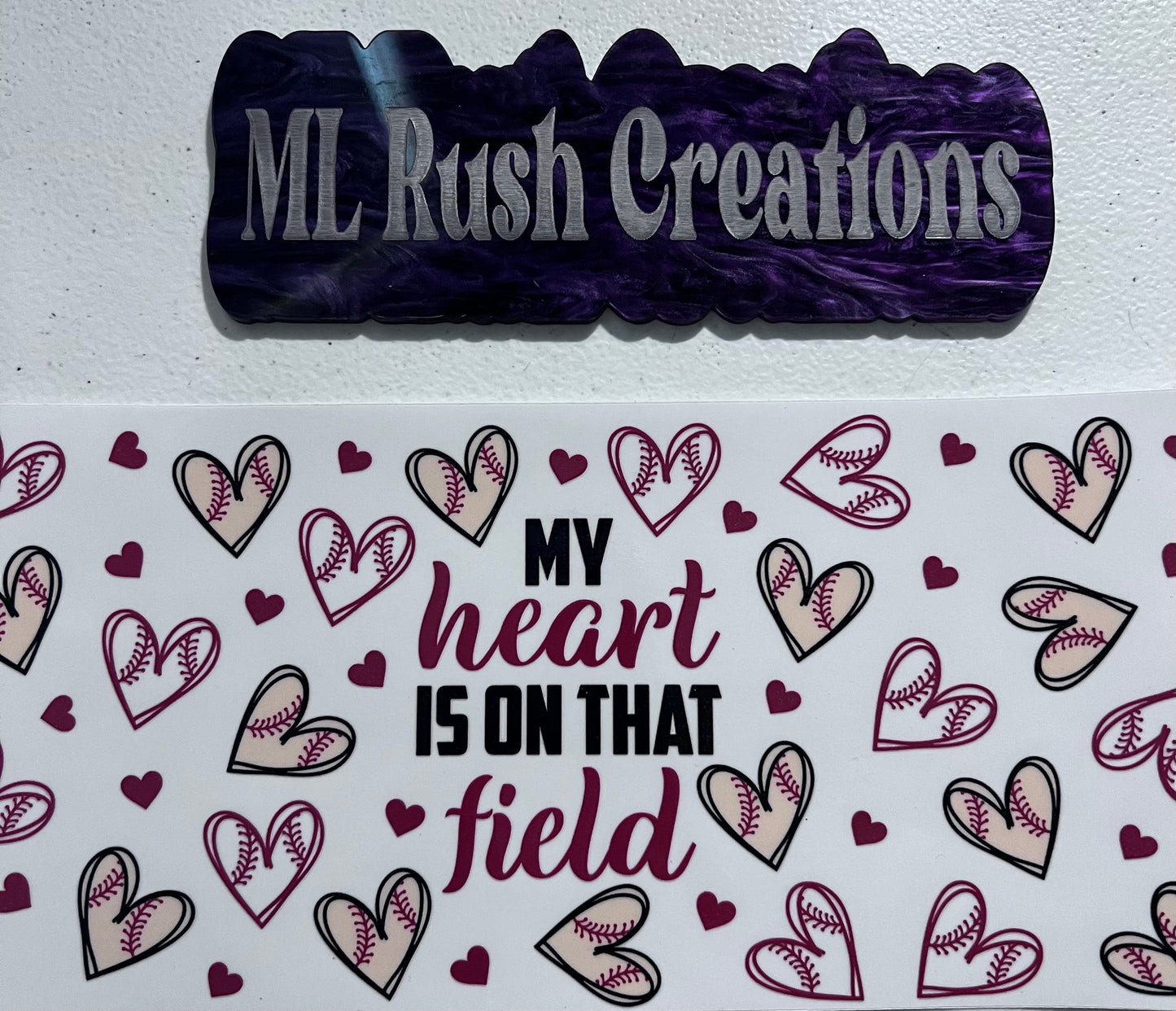 My Heart On The Field Baseball