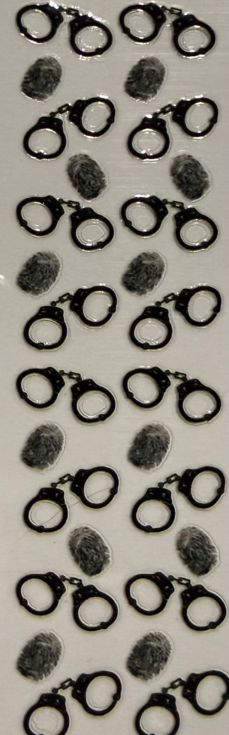 HANDCUFFS FINGERPRINTS