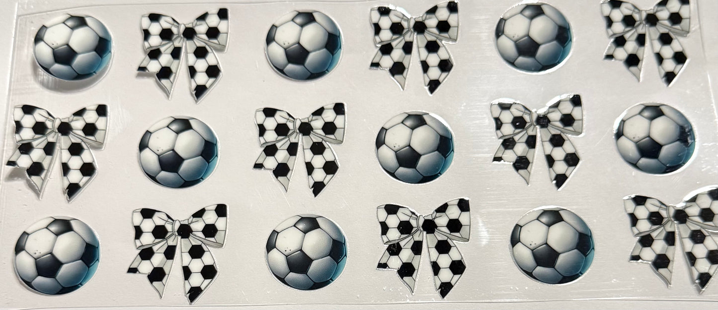 SOCCER BALLS AND SOCCER BOWS