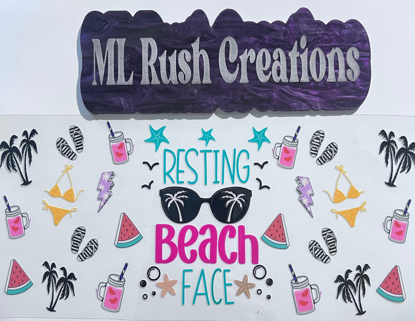 RESTING BEACH FACE