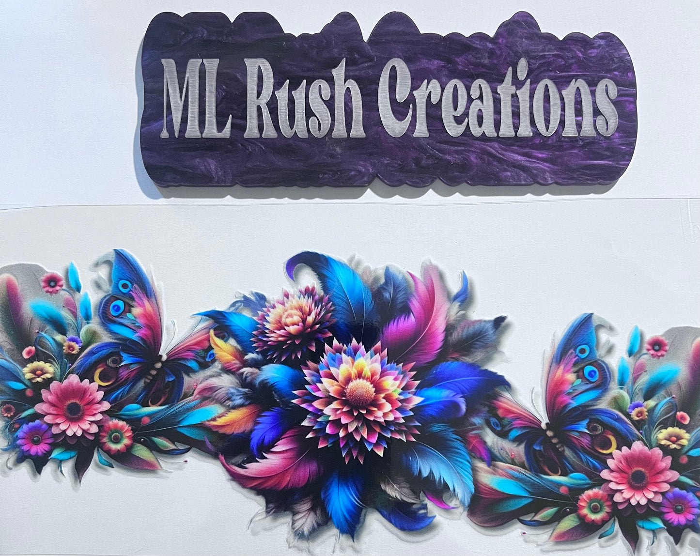 LILLIES AND BUTTERFLIES