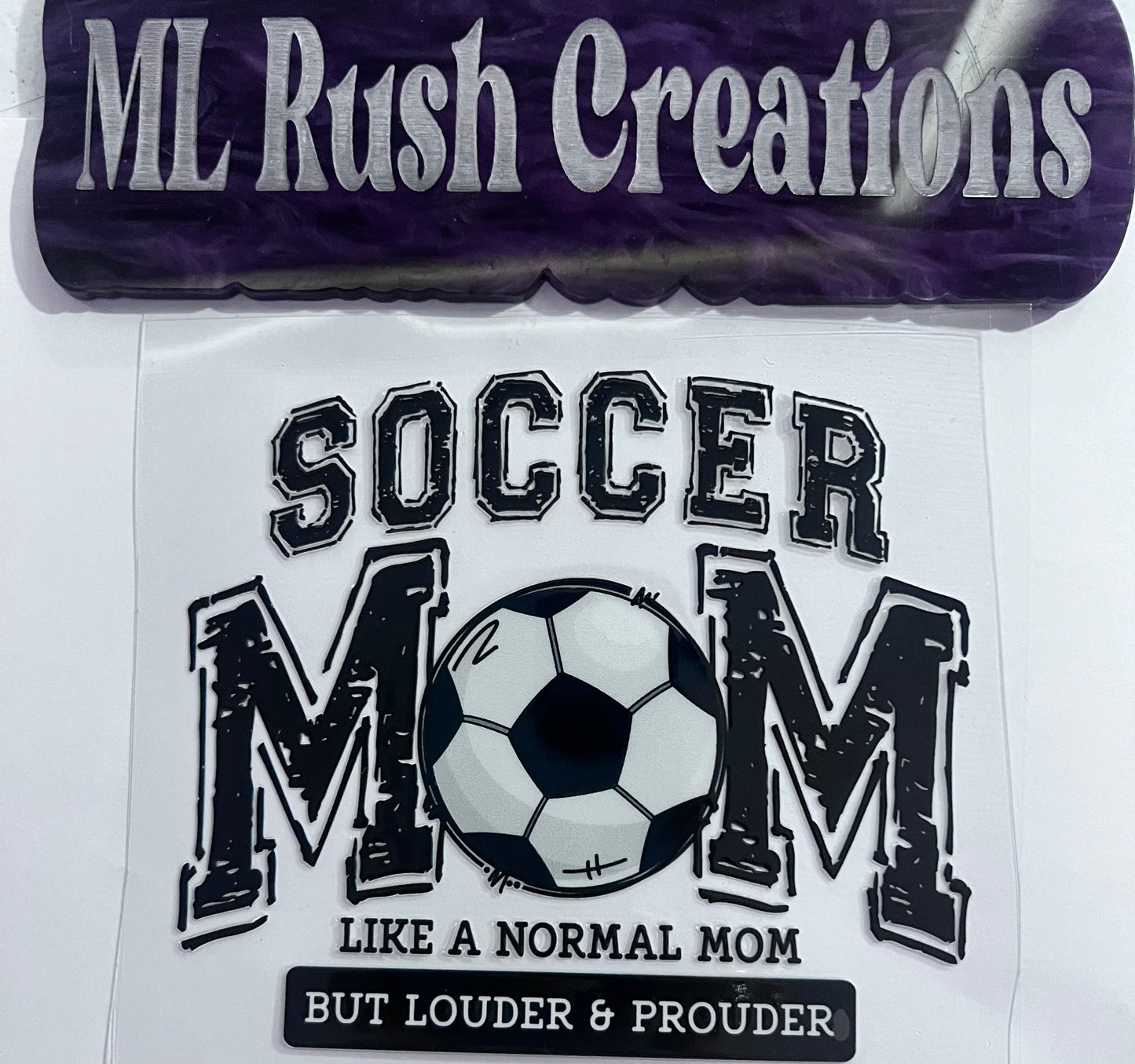 SOCCER MOM DECAL