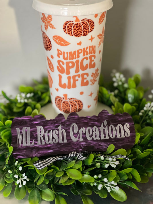 Pumpkin Spice Cold Cup