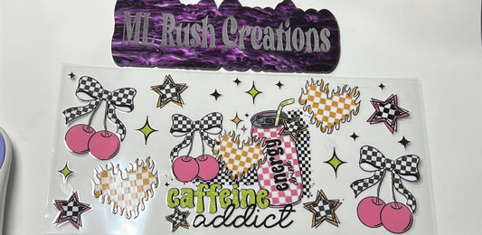 Caffeine Addict Decal