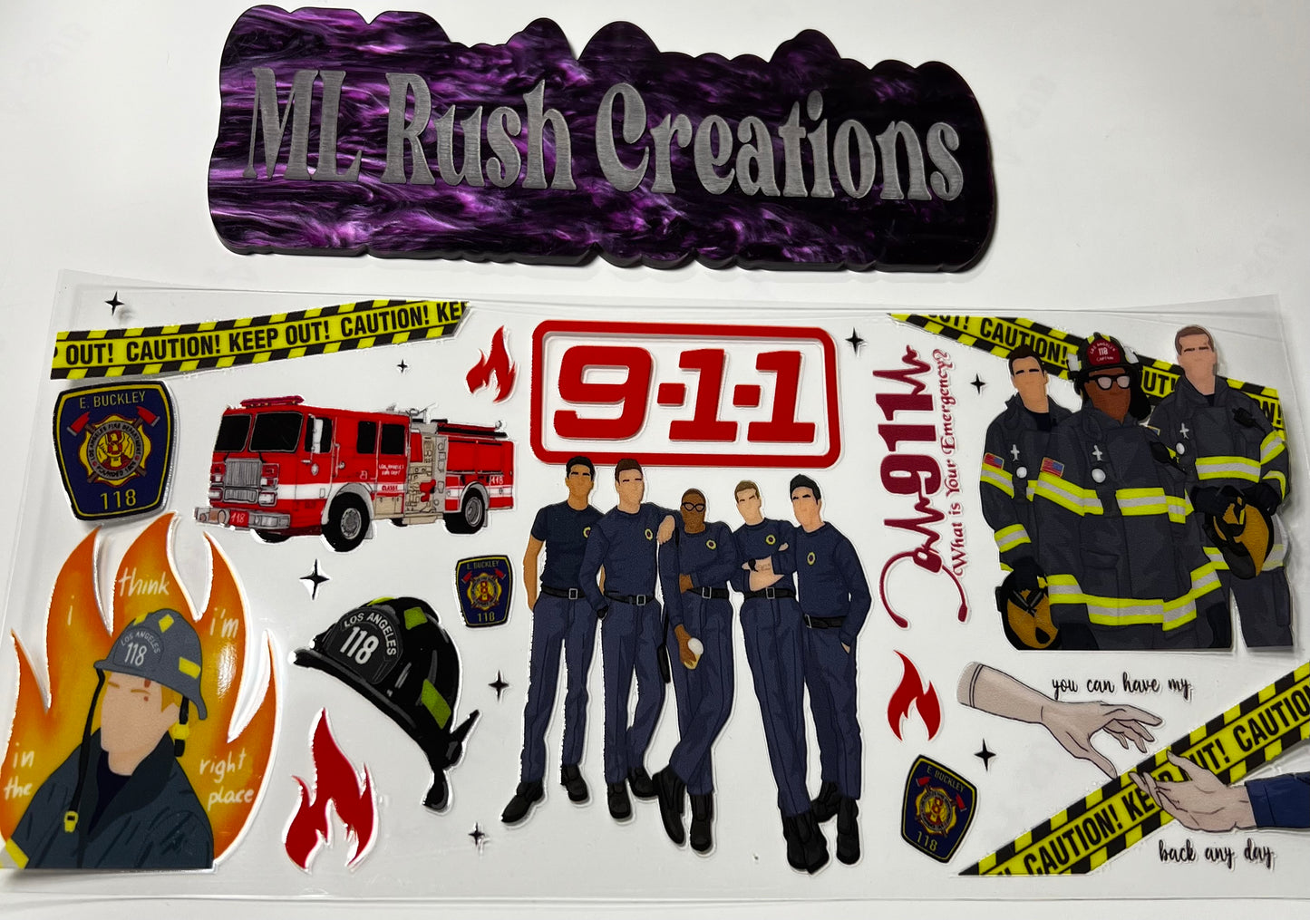 911 (Show) Decal