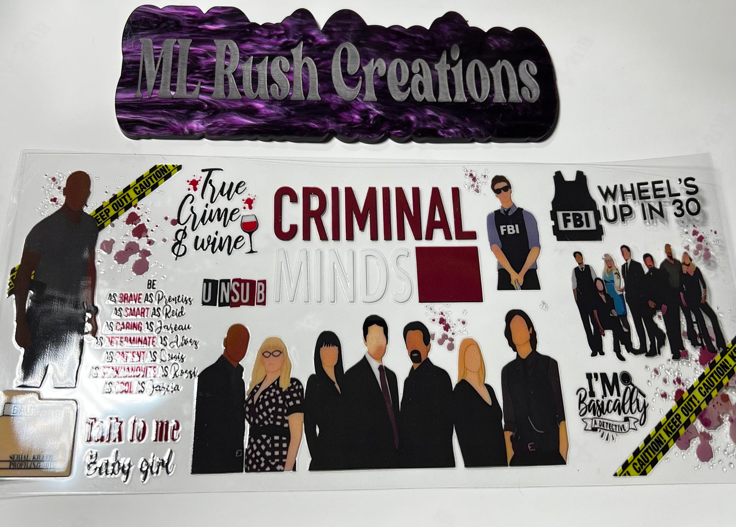 Criminal Minds Decal