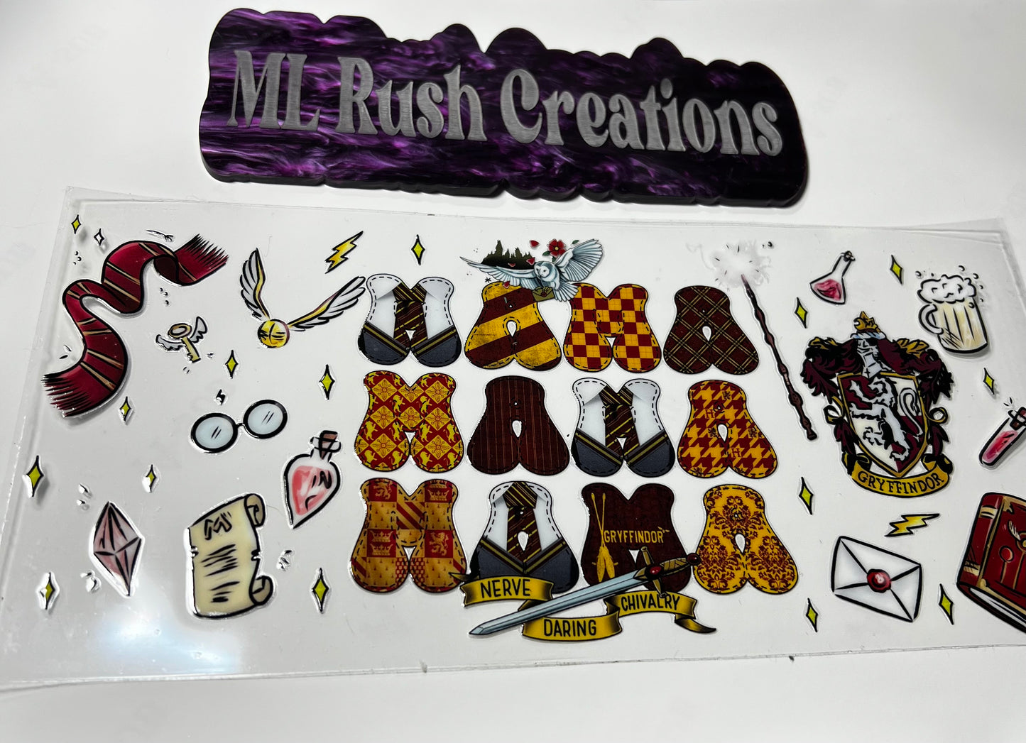 Mama Harry Potter Theme Decal