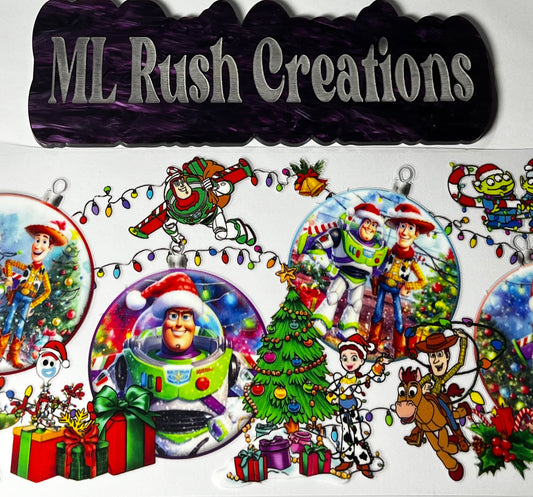 CHRISTMAS TOYS DECAL