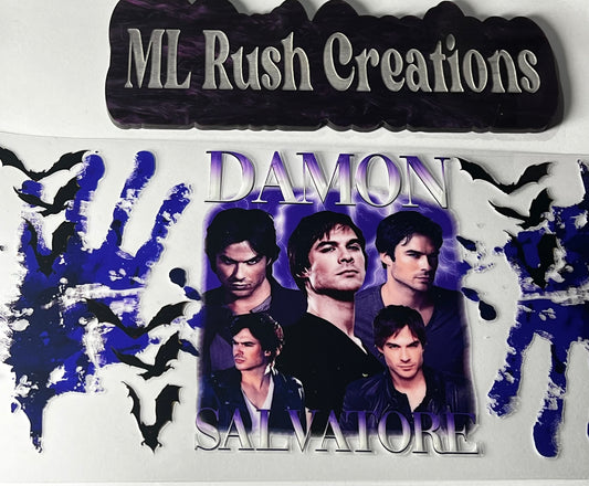 BLUE DAMON DECAL