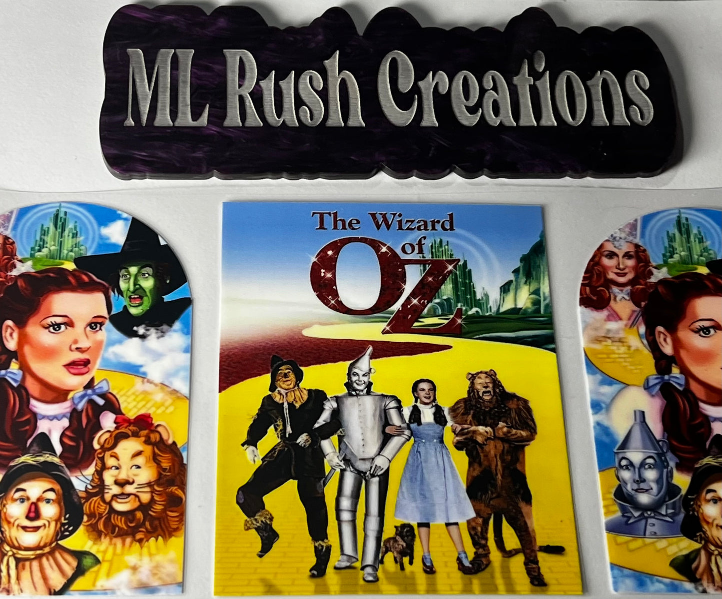 WIZARD YELLOW BRICK ROAD DECAL