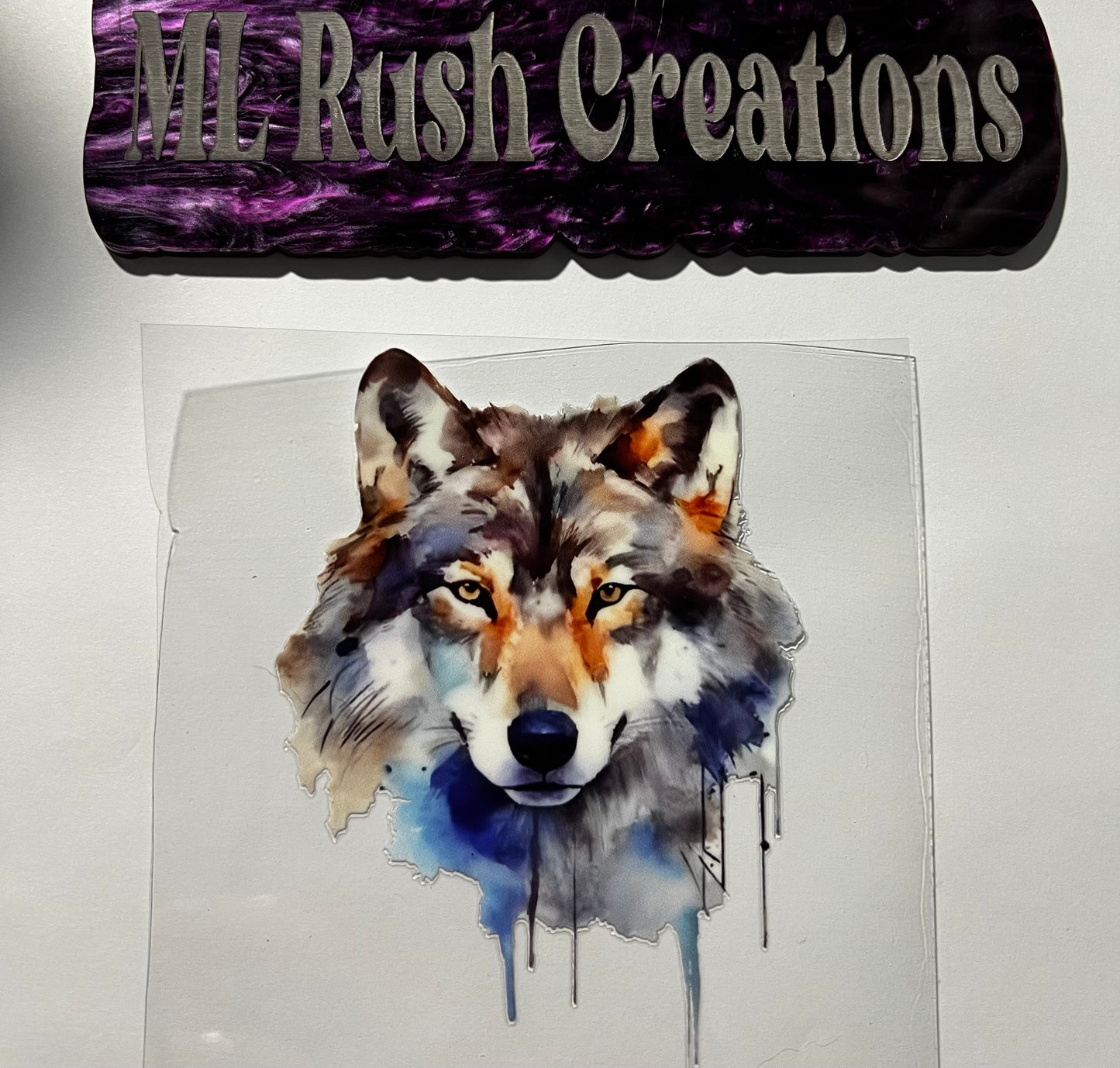 Wolf Decal