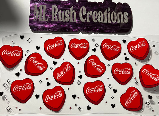 Cocola Hearts Decal
