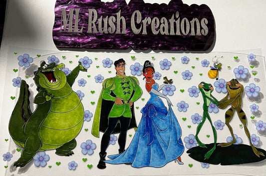 Princess And Frog Decal