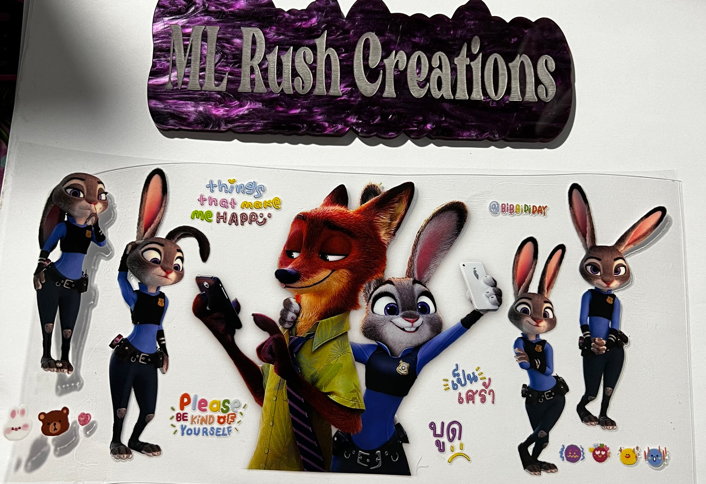 Cop Rabbit Decal