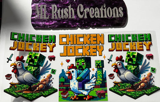 Chicken Jockey Decal