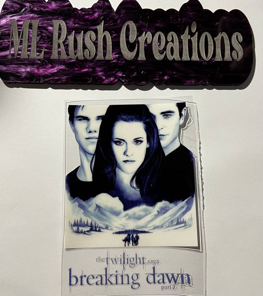 Breaking Dawn Decal
