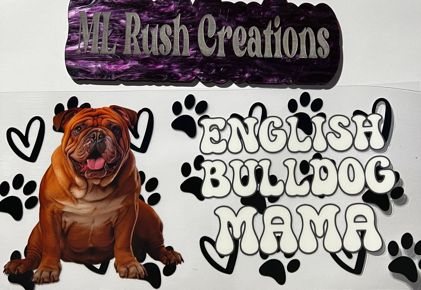 ENGLISH BULLDOG MAMA
