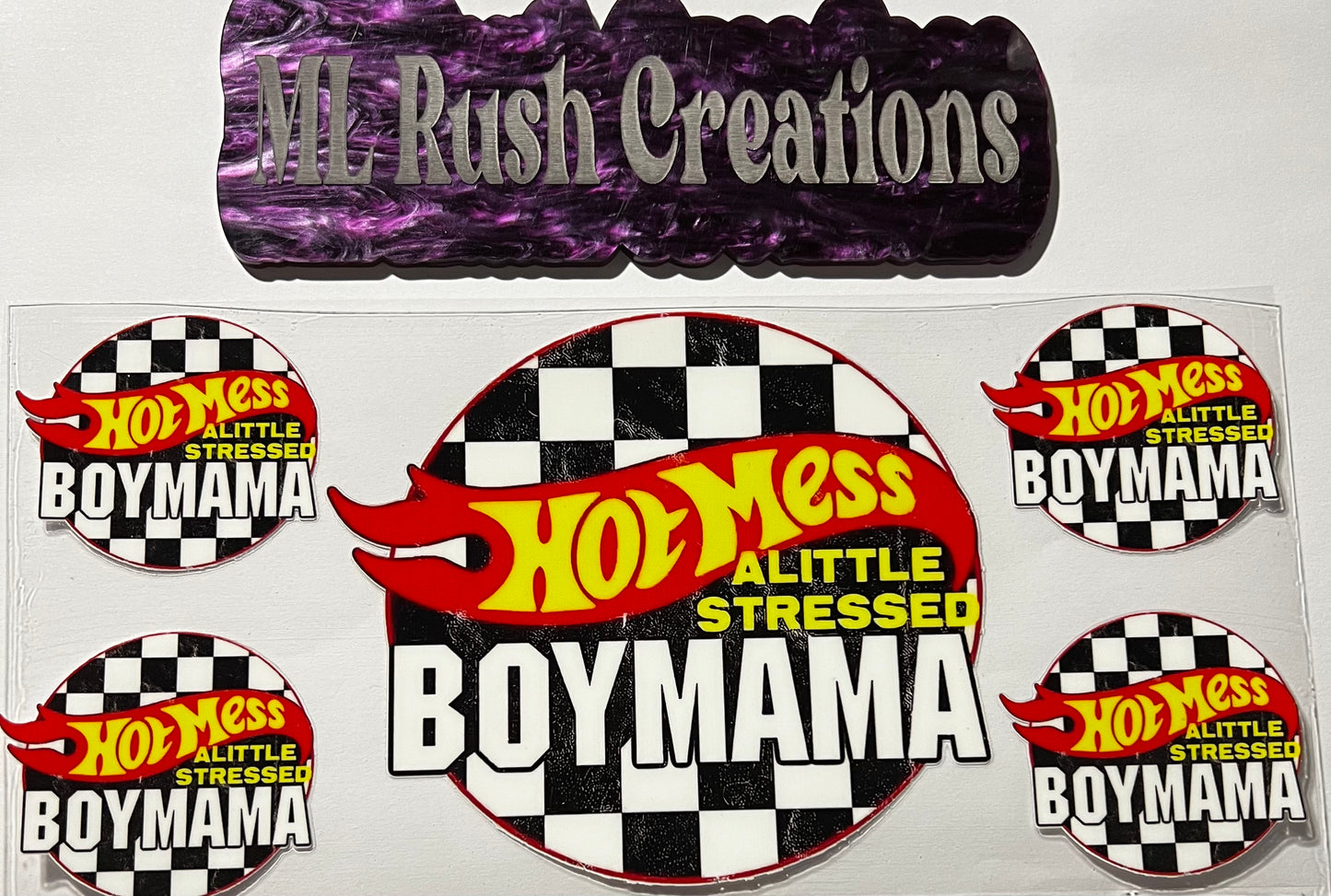 HOT MESS BOY MAMA