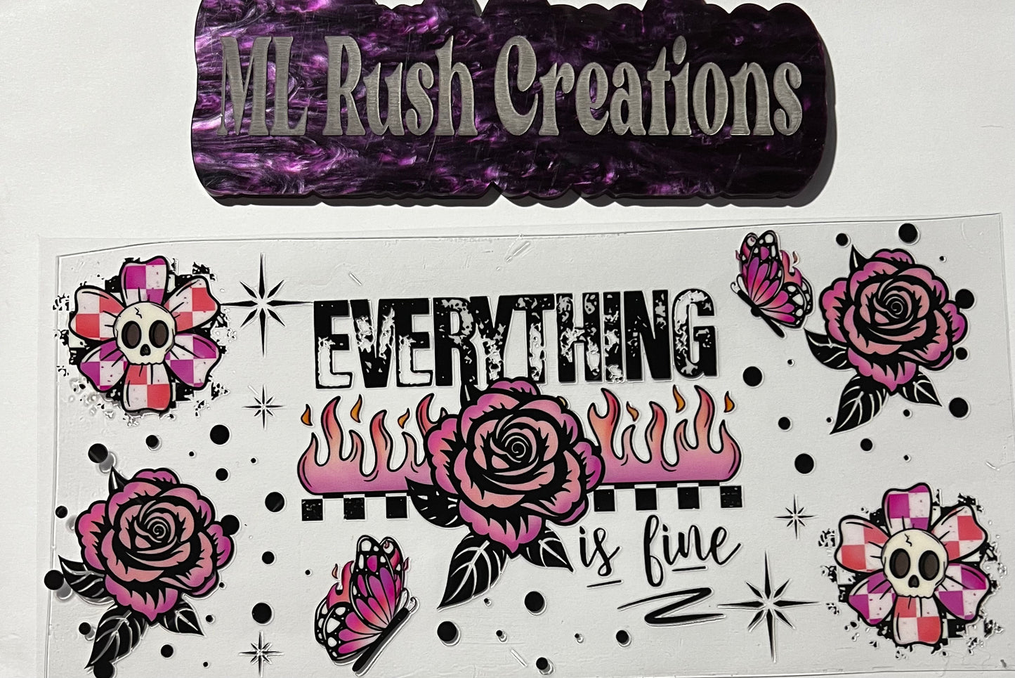 EVERYTHING IS FINE RETRO