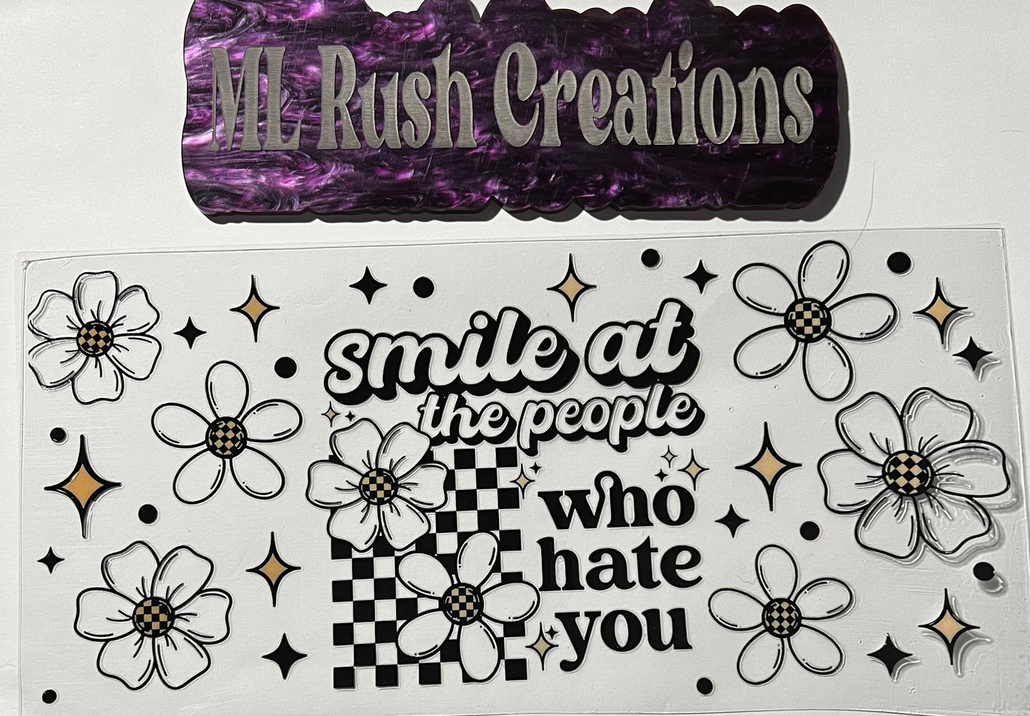 SMILE AT THE PEOPLE WHO HATE YOU