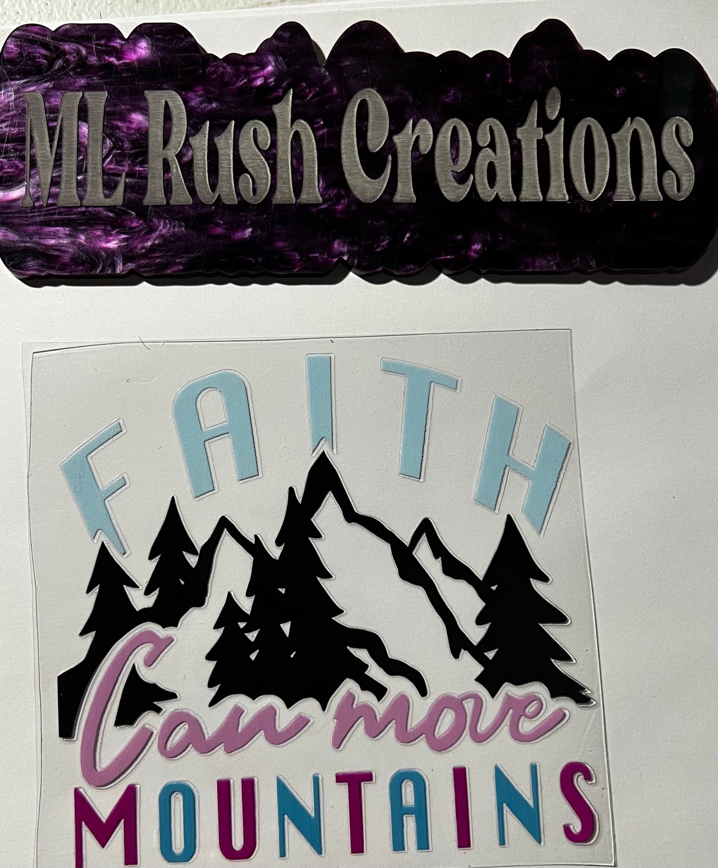 FAITH CAN MOVE MOUNTAINS