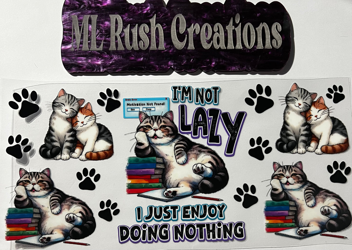 IM NOT LAZY I JUST ENJOY DOING NOTHING