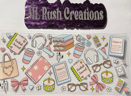 BOOKS GLASSES CANDLES BOWS