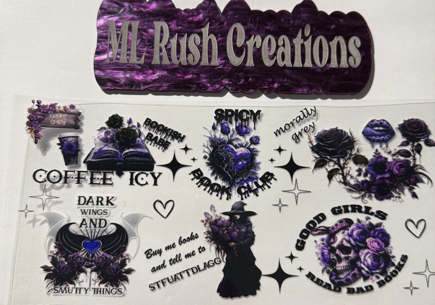 SPICY COFFEE ICY BLACK PURPLE