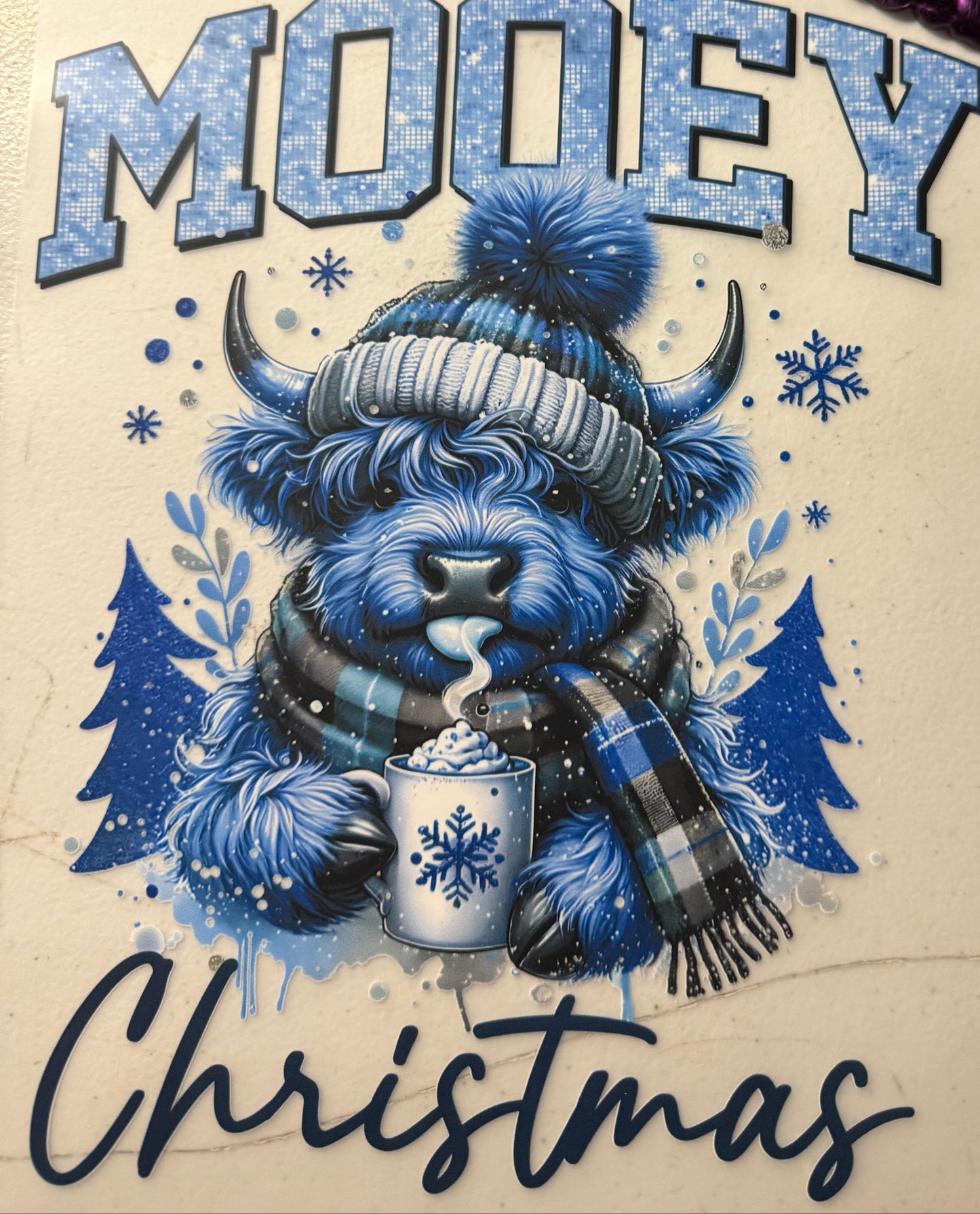 MOOEY CHRISTMAS BLUE
