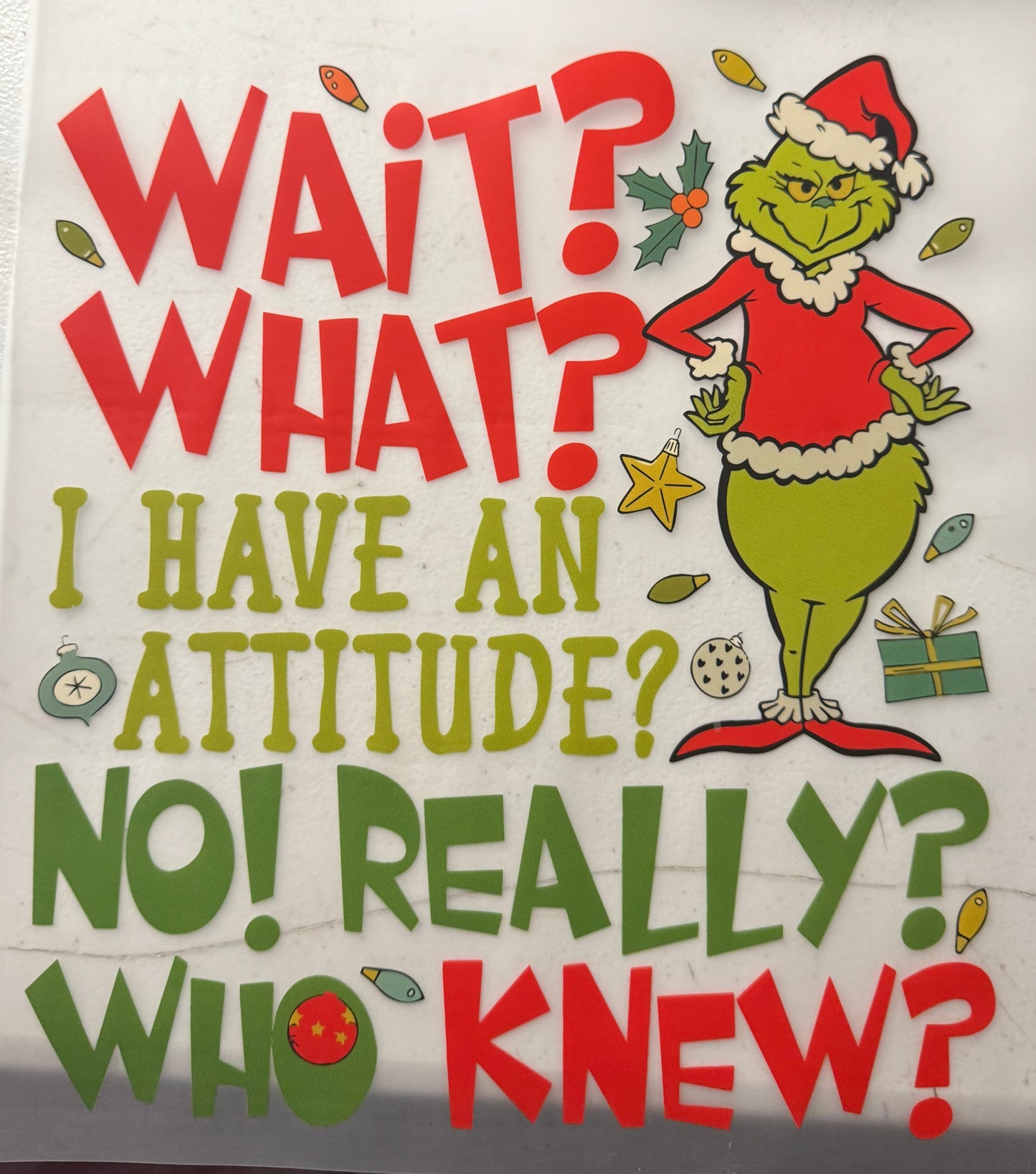 WAIT WHAT I HAVE AN ATTITUDE?