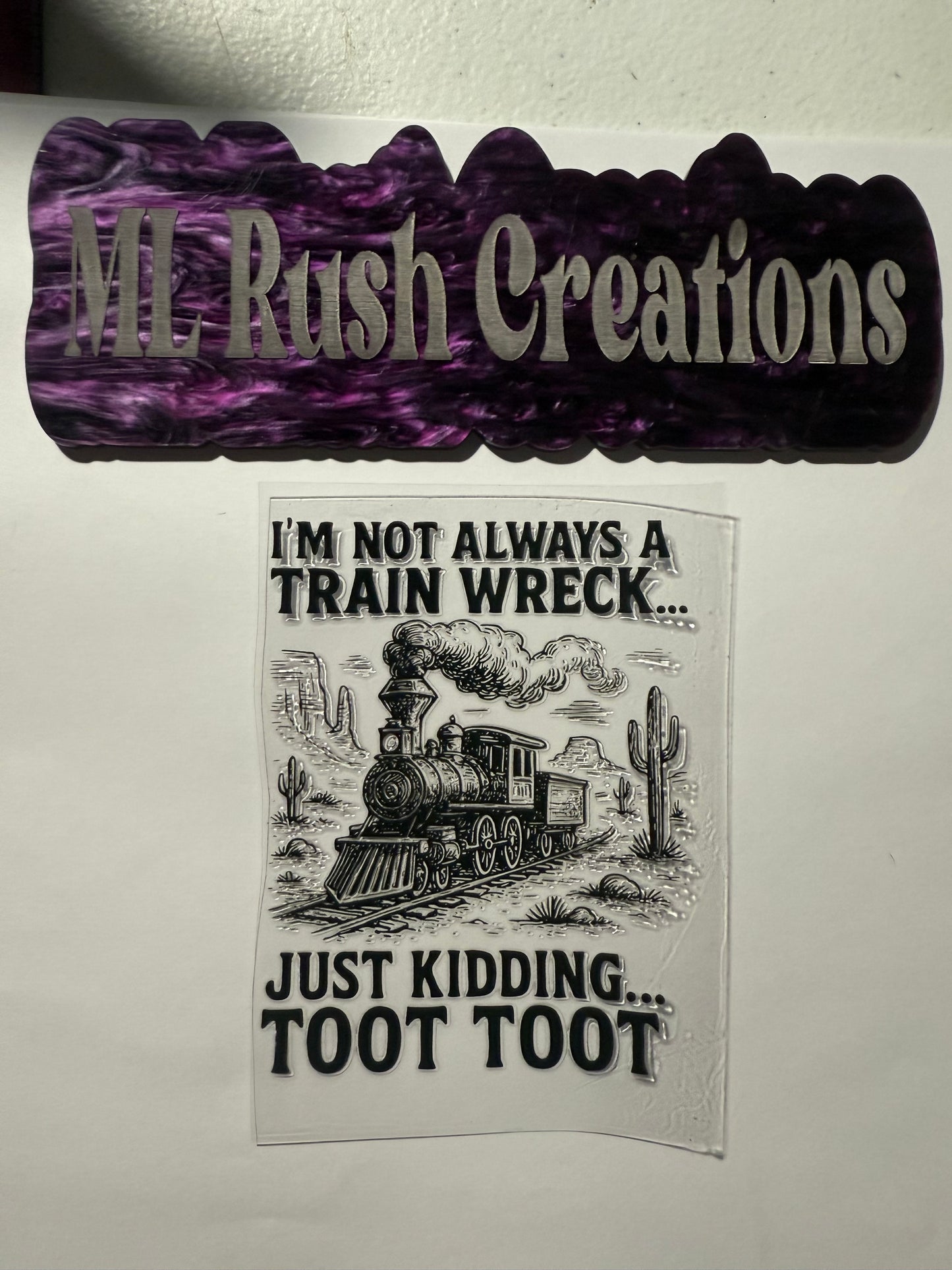 TRAIN WRECK TOOT TOO