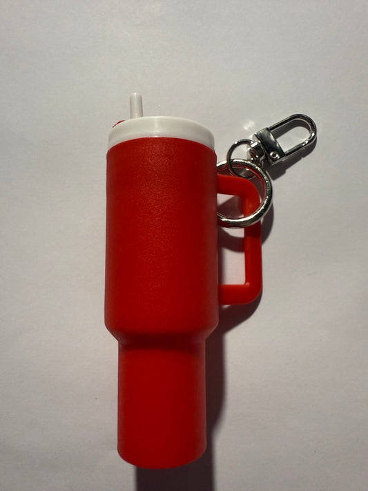 RED MINI TUMBLER KEYCHIAN