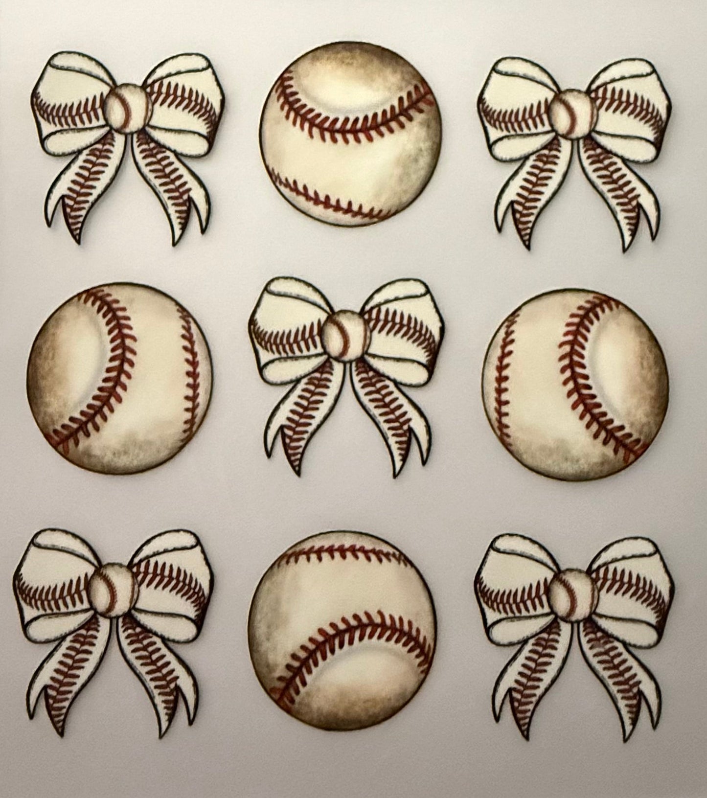 BASEBALLS BOWS