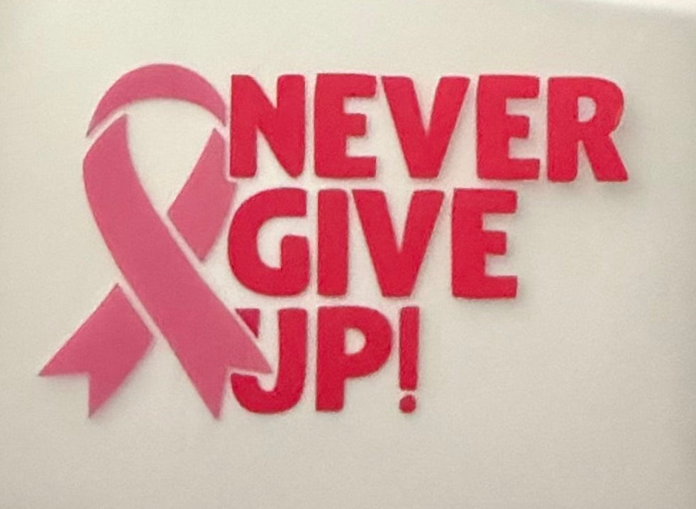 NEVER GIVE UP