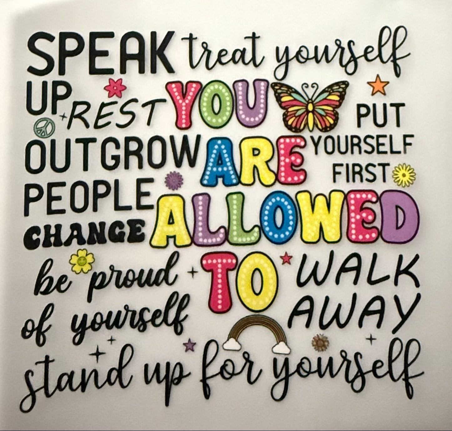 YOU ARE ALLOWED TO