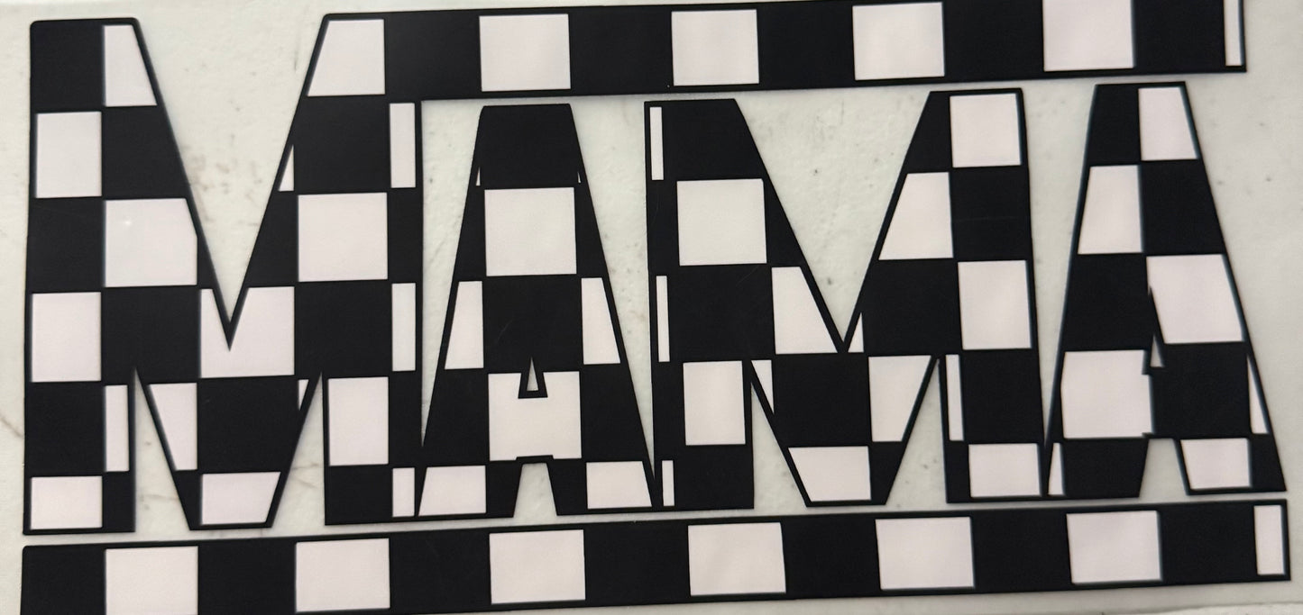 MAMA CHECKERED