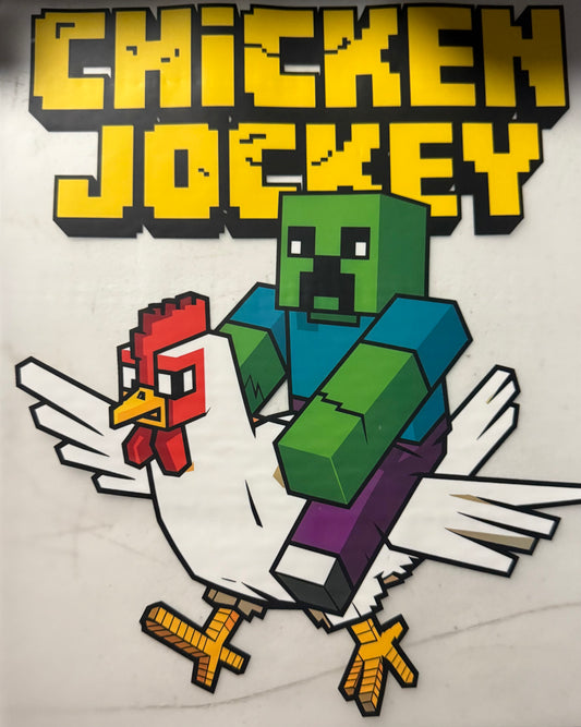 CHICKEN JOCKEY FLYING CHICKEN