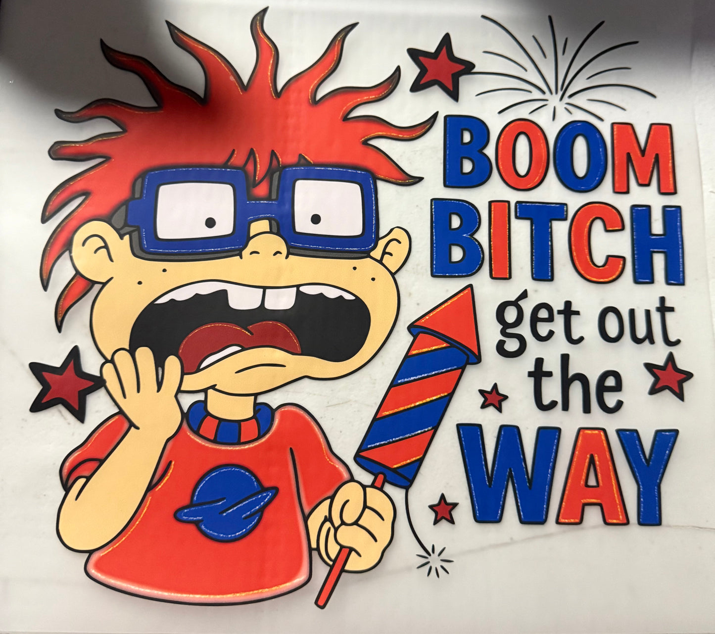 BOOM B GET OUT THE WAY CHUCKIE