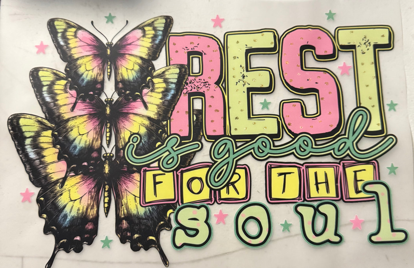 REST IS GOOD FOR THE SOUL