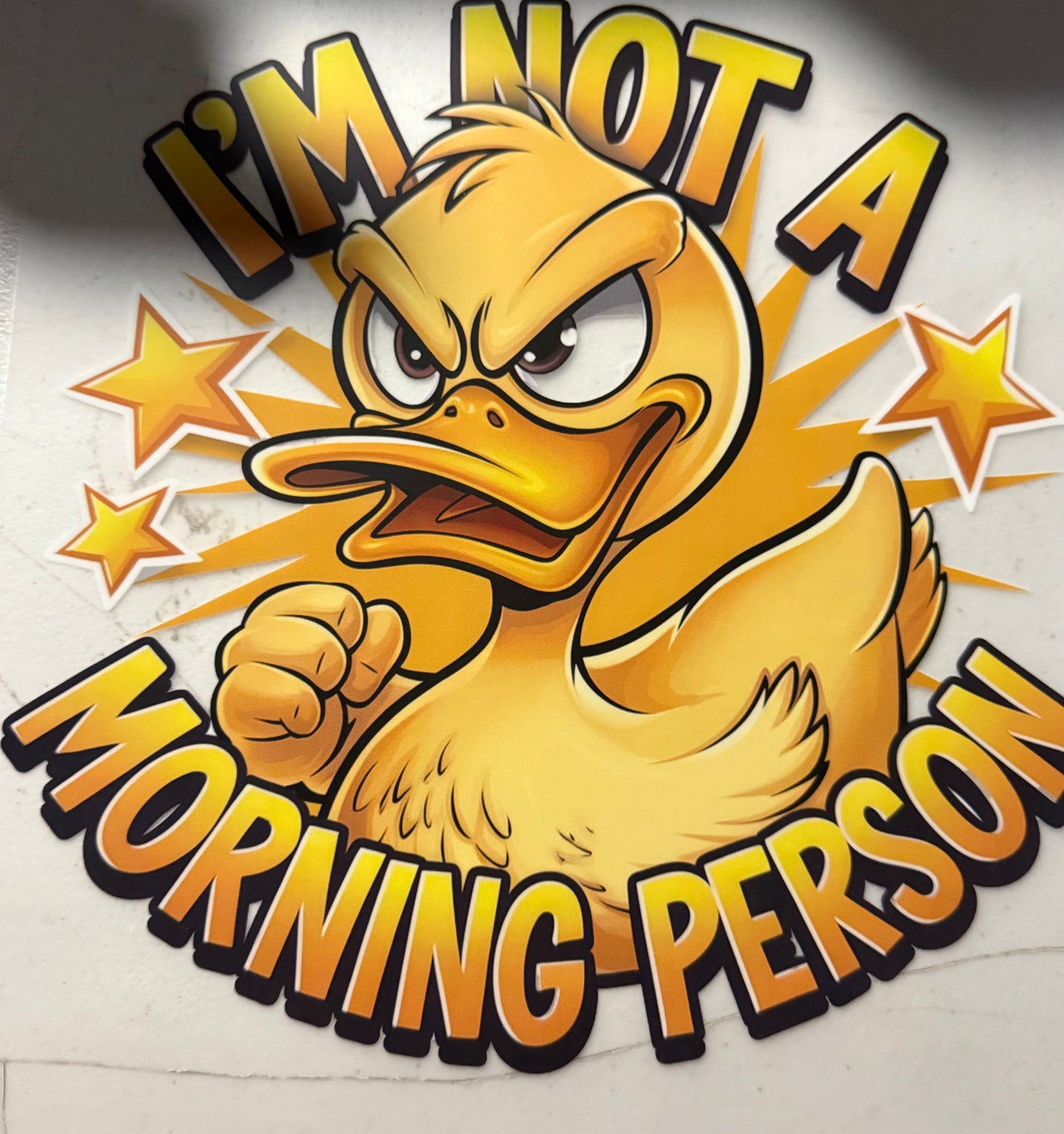 IM NOT A MORNING PERSON