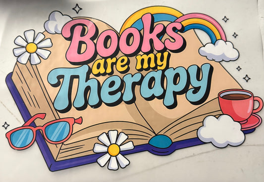 BOOKS ARE THERAPY