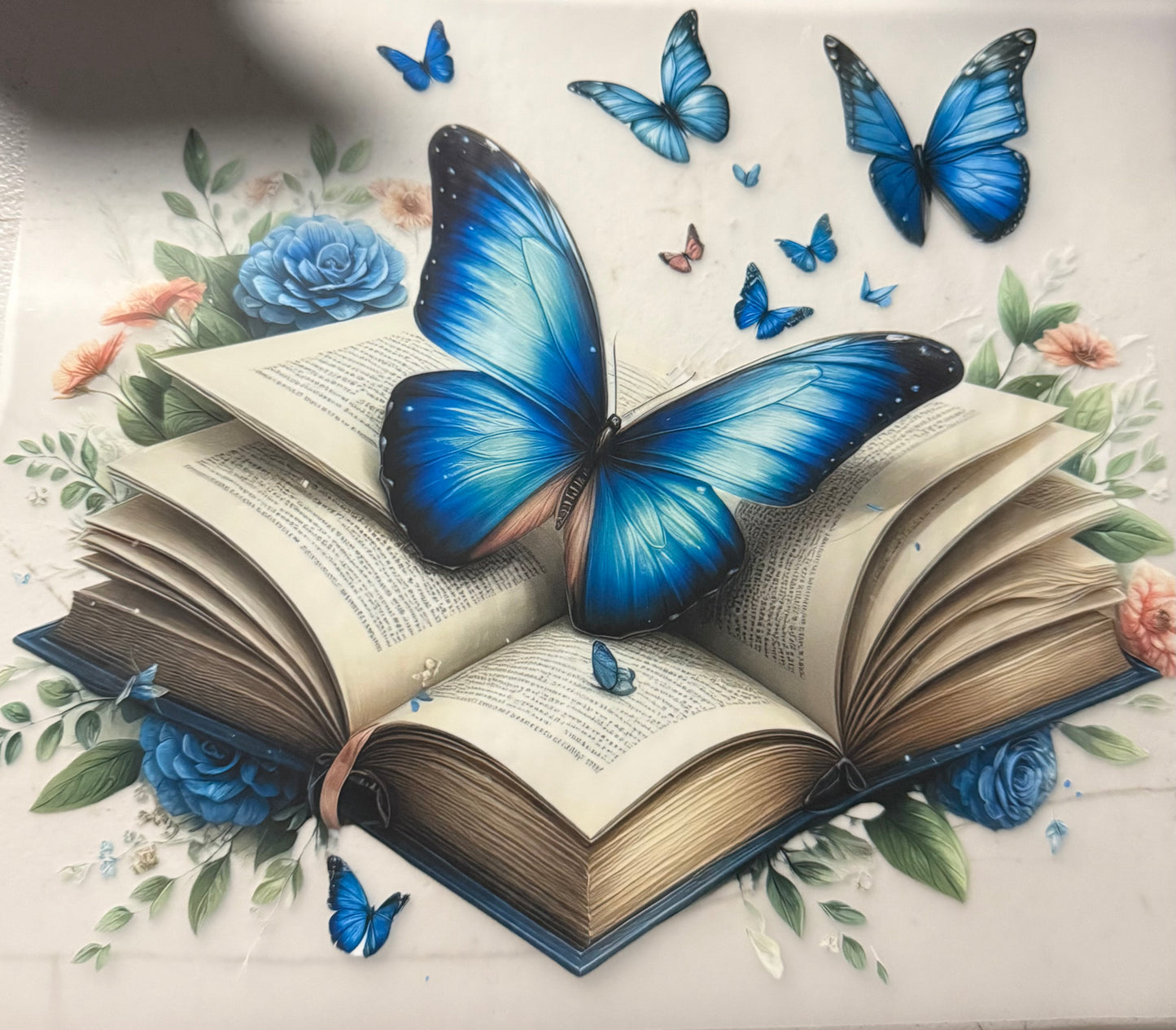 BLUE BUTTERFLY BOOK