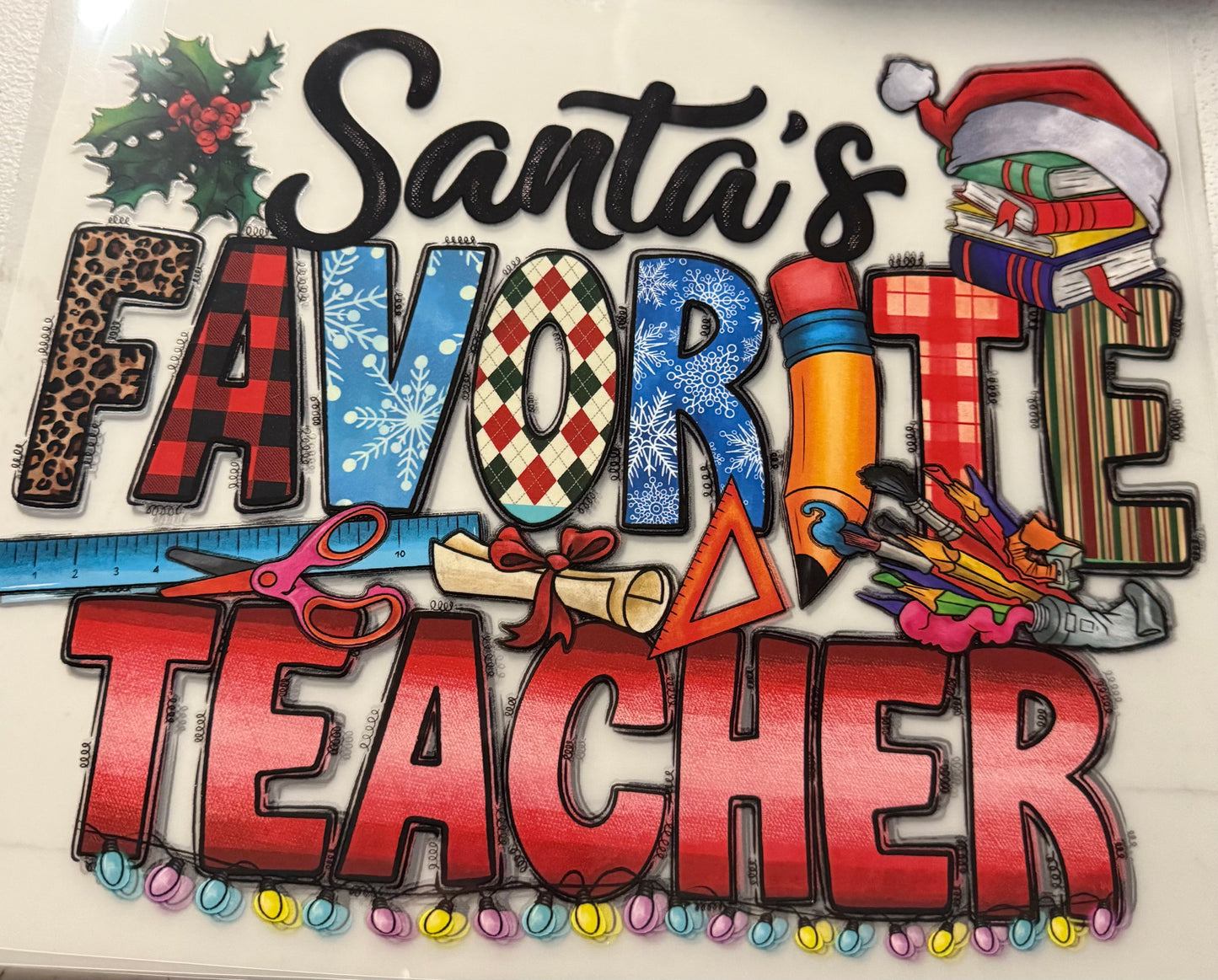 SANTAS FAVORITE TEACHER