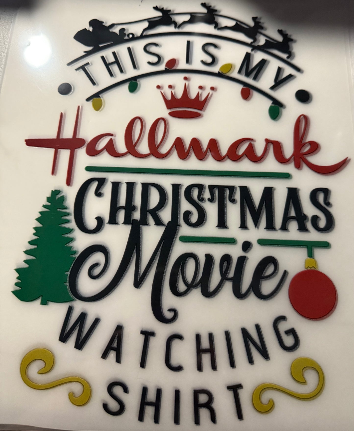 HALMARK CHRISTMAS MOVIE WATCHING SHIRT