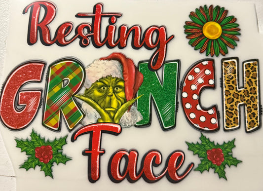 RESTING GRINCH FACE