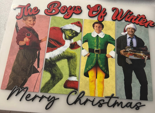 THE BOYS OF WINTER MERRY CHRISTMAS